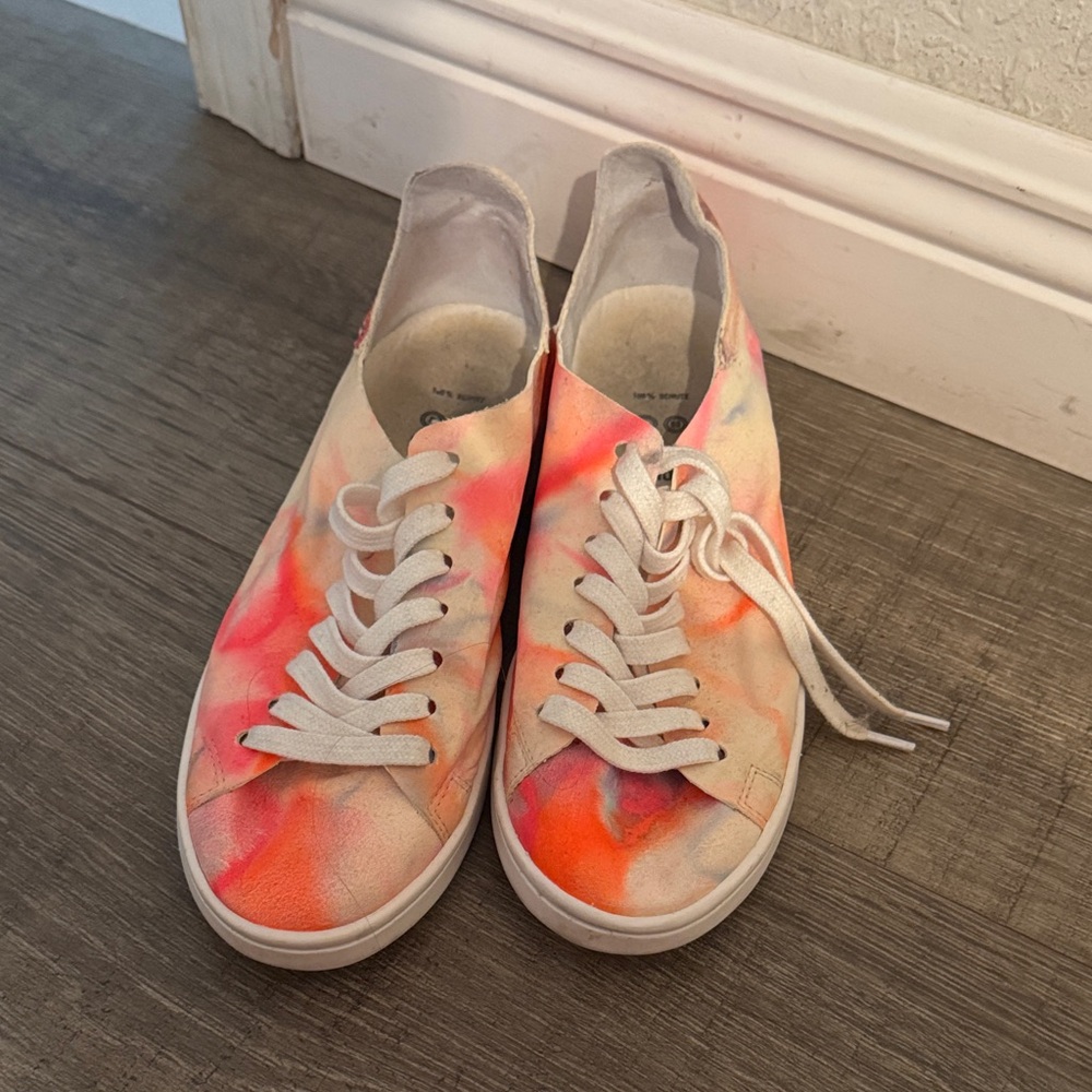 SCHUTZ Pink and Orange Women's Sneakers